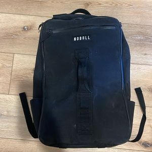 Nobull waxed canvas backpack